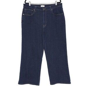 OLIVER LOGAN Women’s Jeans Size 35 Madison Wide Leg Slow Denim